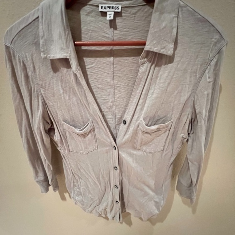 Gray EXPRESS Cardigan